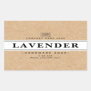 White and Kraft paper look elegant product labels