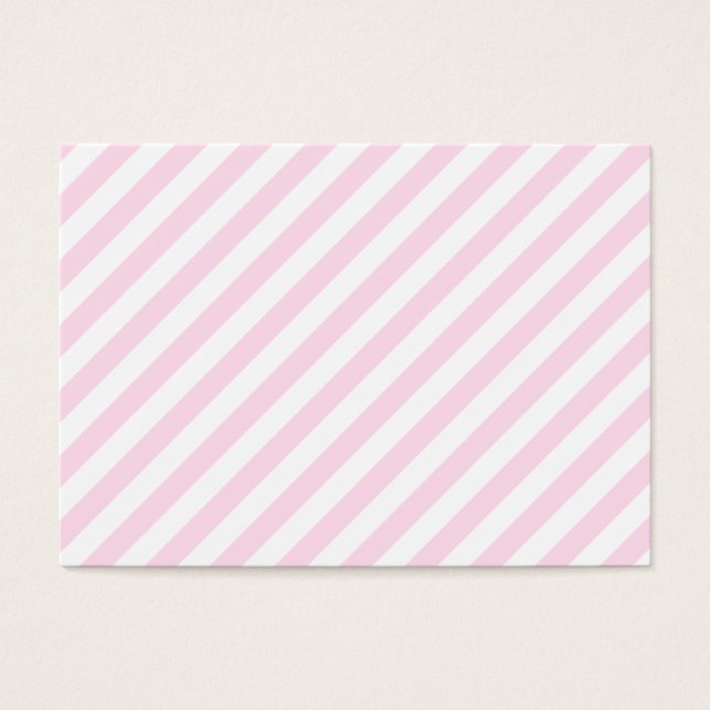 White and Light Pink Stripes. (Front)