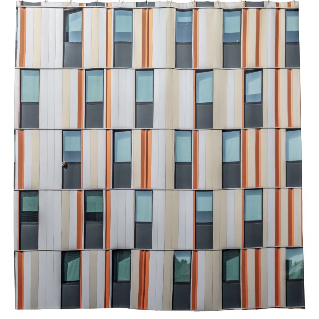 White and orange building (Front)