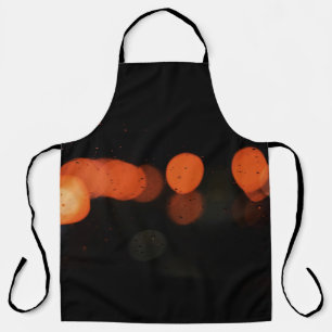 White and orange plastic toy apron