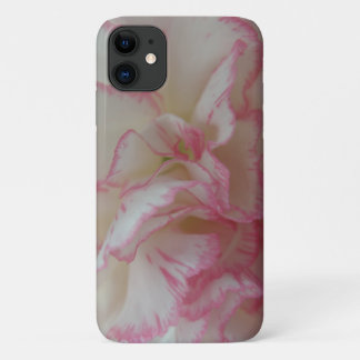 White and Pink Carnation iPhone 3 Case