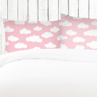 White And Pink Pastel Clouds Aesthetic 