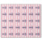 White And Pink Stripes Blue Nautical Anchor