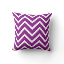 White and Purple Chevron
