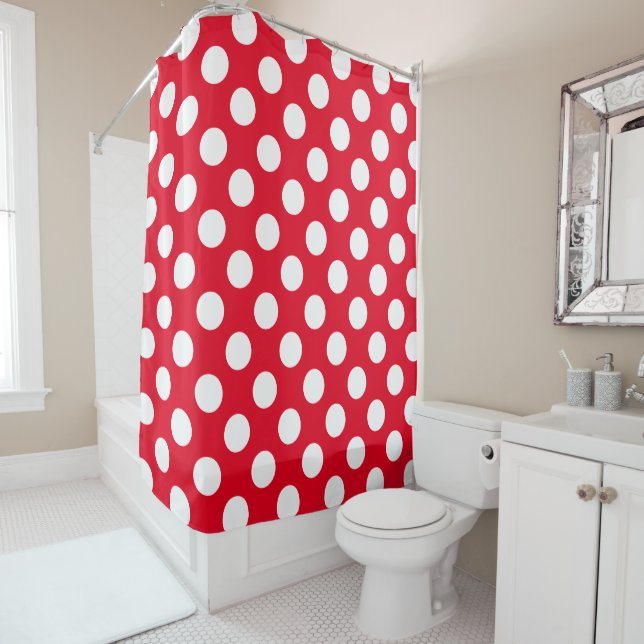 White and Red Polka Dots  (In Situ)