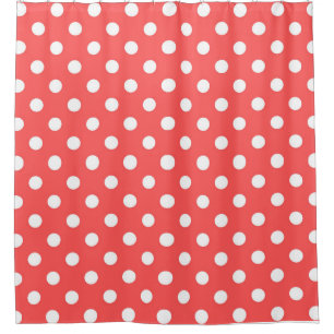 White and Red Polka Dots