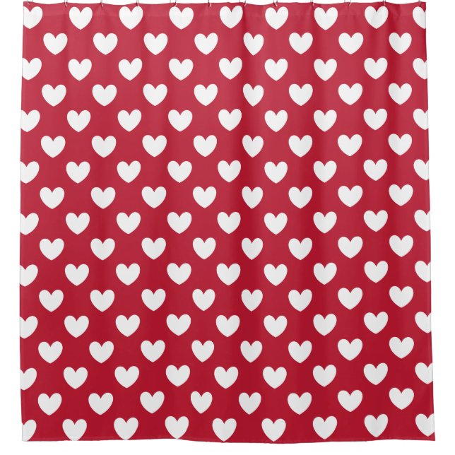 White and red polka hearts (Front)