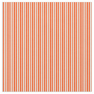 White and Red Striped/Lined Pattern Fabric