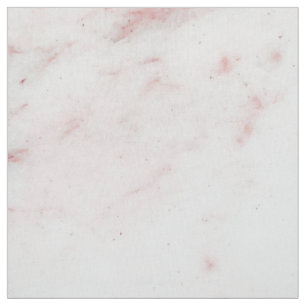 White and rose-gold faux marble fabric