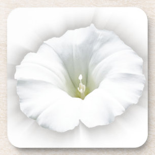 white and shades of grey coaster