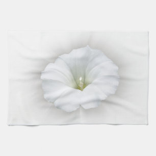 white and shades of grey kitchen towel