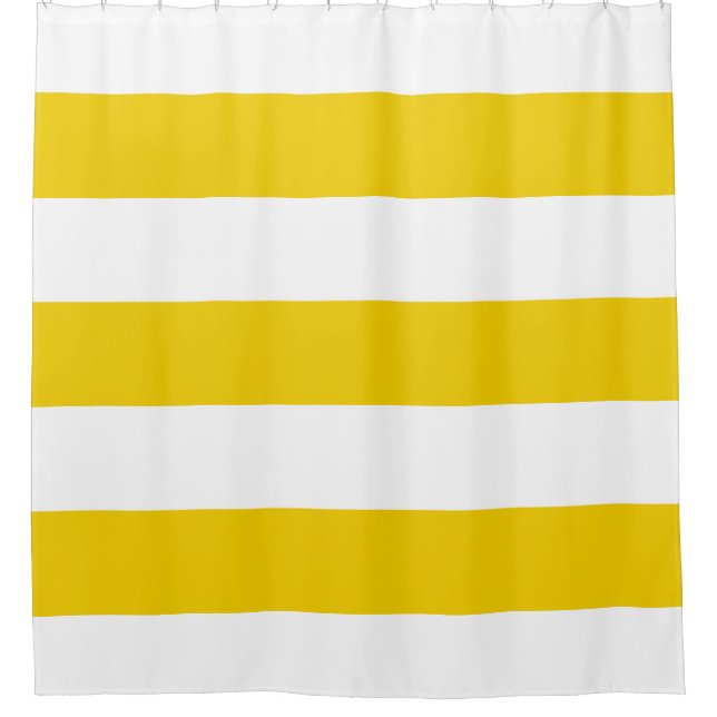 White and Yellow Horizontal Stripes (Front)