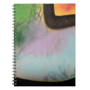White and yellow textile notebook