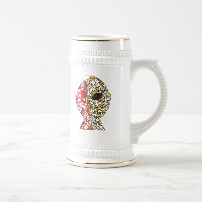 white-andrewr beer stein (Right)
