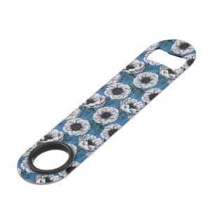 White anemone garden bar key