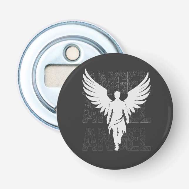 White Angel  Bottle Opener (Front)
