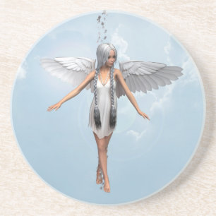 White Angel Coaster