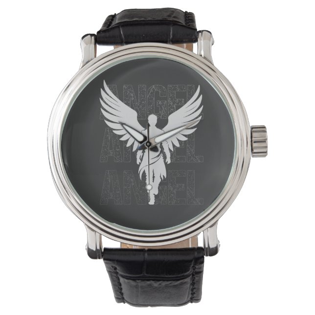 White Angel Design Watch (Front)