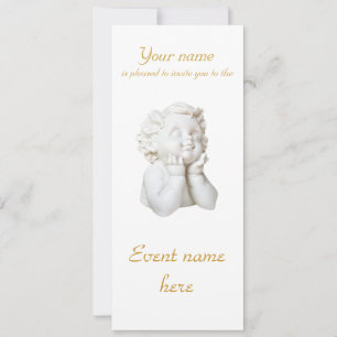 White Angel Invitation