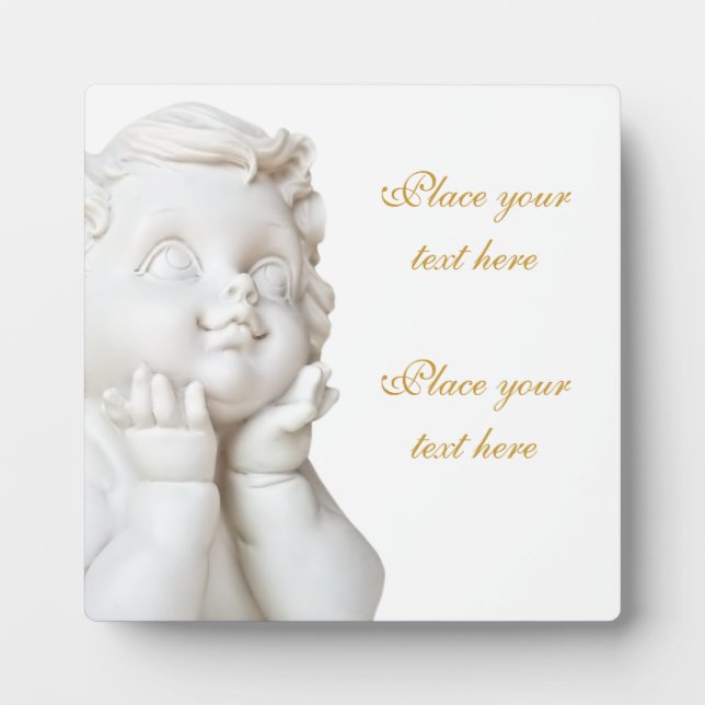 White Angel Plaque (Front)