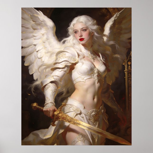 White Angel Poster (Front)