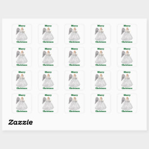White Angel Stickers 