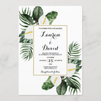 White Anthurium and greenery wedding