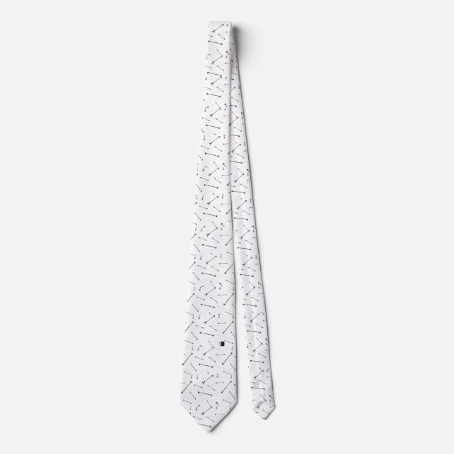 White Architect Tie (Front)