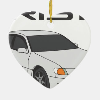 White Aristo Ceramic Ornament