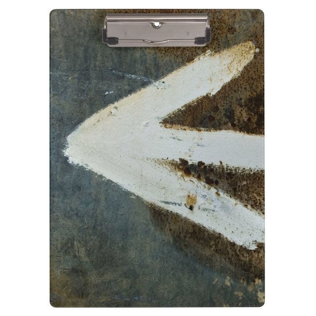 White Arrow Clipboard (Front)