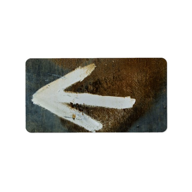 White Arrow Labels (Front)