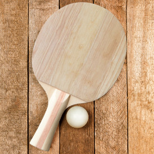 White Ash Wood Ping Pong Paddle