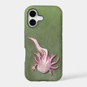 White Axolotl "Walking Fish" Art