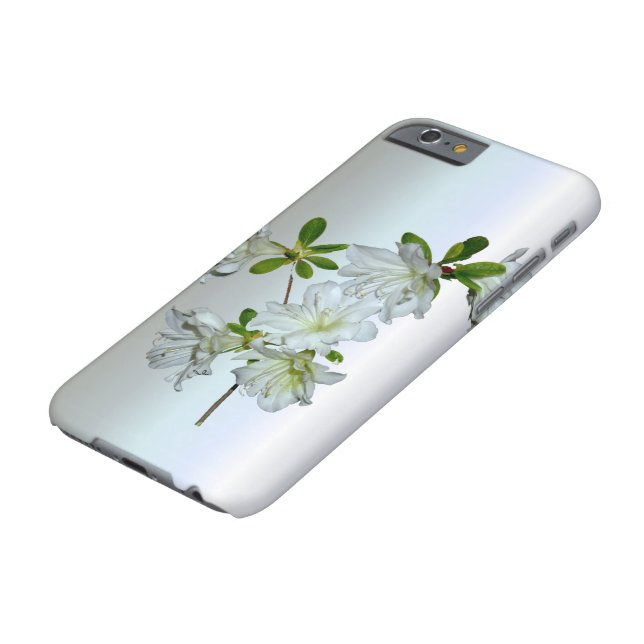 White Azalea Flower in Full Bloom Case-Mate iPhone Case (Top)