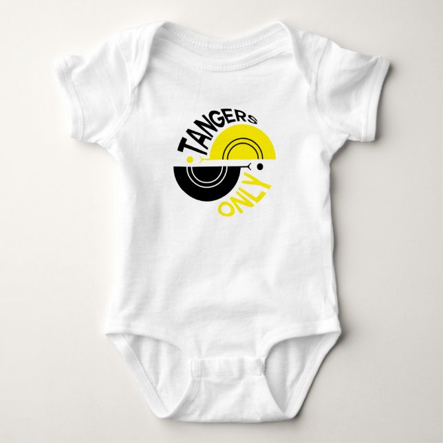 White Baby Bodysuit (Front)
