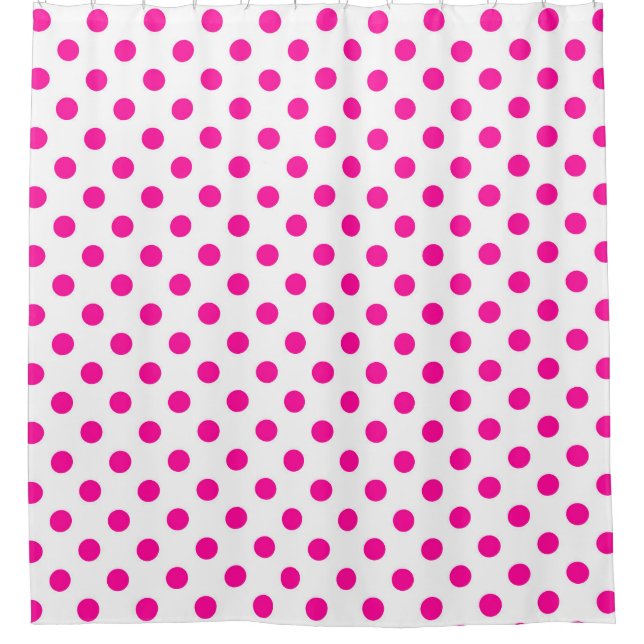 White Background Pink Polka Dots (Front)