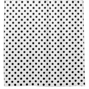 White Background Polka Dots Design