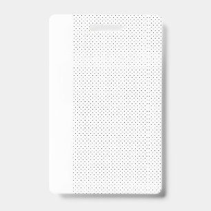 White background with a repeating pattern of small badge