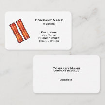 White Bacon Business Card