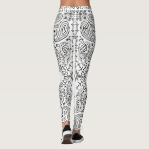 White Bandana Leggings