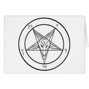 white baphomet pent GRAPHIC