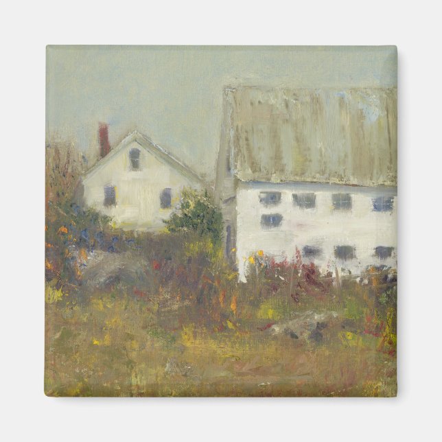 White Barn Magnet (Front)