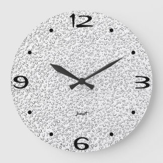 White Bathroom Wall Clock New Home Timepiece Home 