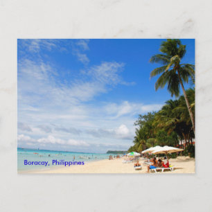 White Beach, Boracay Carte postale