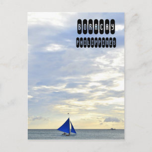 White Beach Boracay Postcard