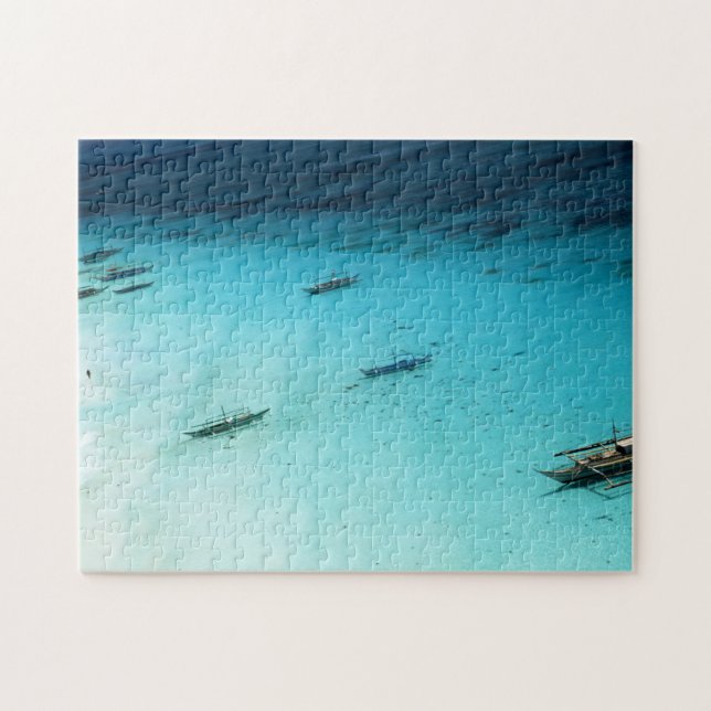 White Beach Jigsaw Puzzle (Horizontal)