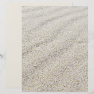 White Beach Sand Background Scrapbooking Paper