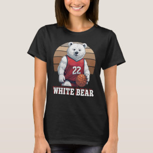 WHITE BEAR BASKETBALL T-Shirt
