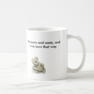 white bear coffee mug
