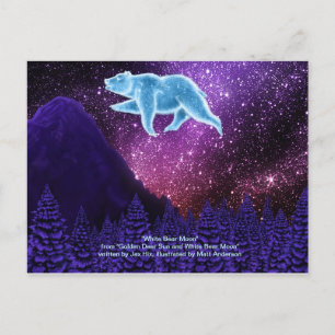 White Bear Moon Postcard